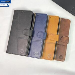 Vivo Y15 Premium Leather Flip Book Cover