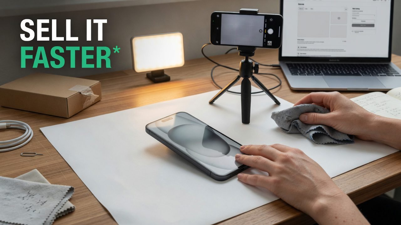 How to Photograph and Write a Listing That Sells Your Phone Fast