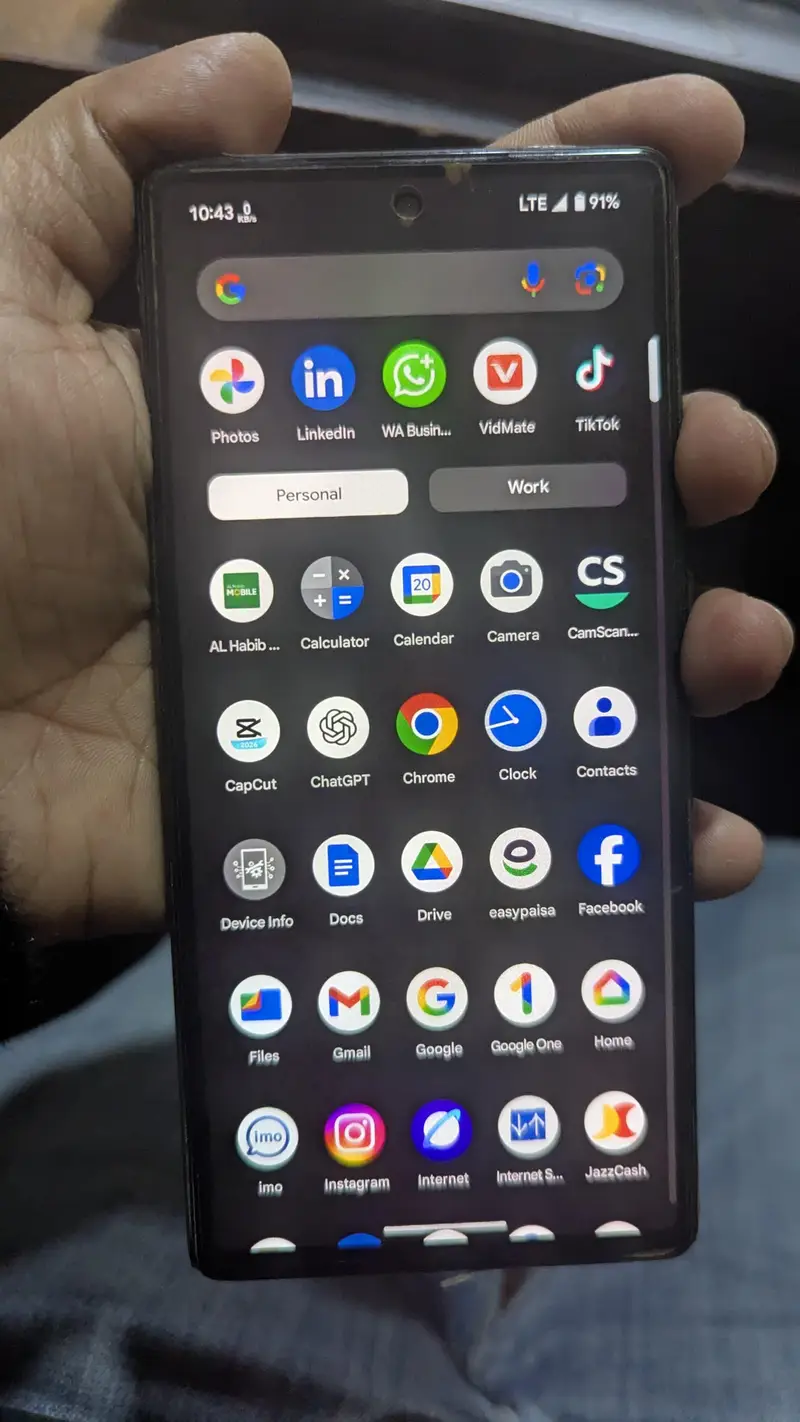 Google Pixel 6 8GB 128GB PTA Approved | Water Pack