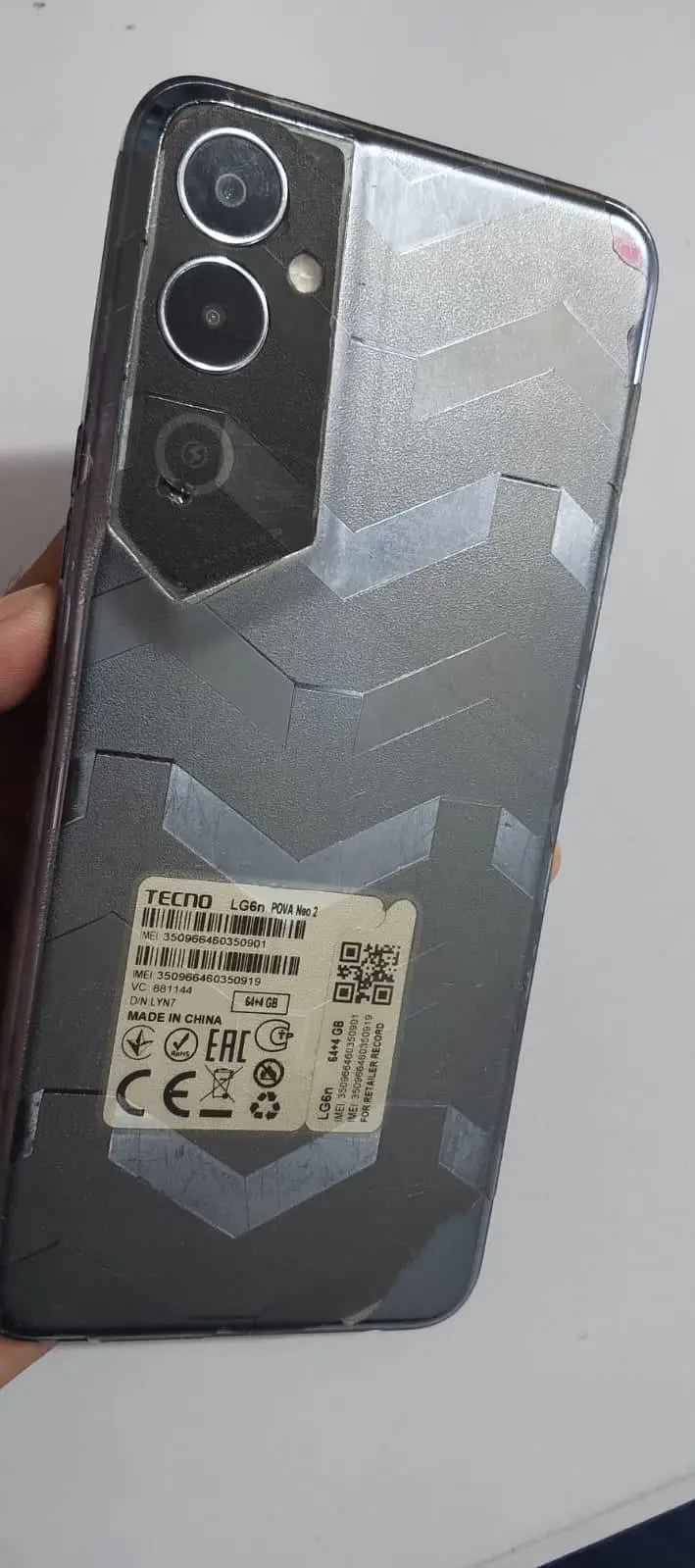 Tecno Pova Neo 2 64GB PTA Approved | 4GB RAM | Used Smartphone