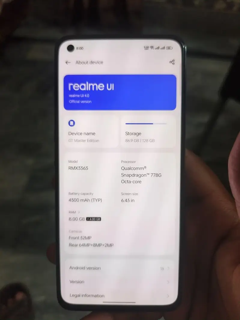 Realme GT Master Edition 128GB