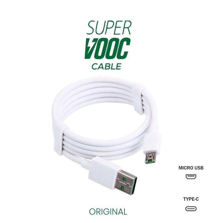Original Super VOOC 65W 5A Fast Charging Cable