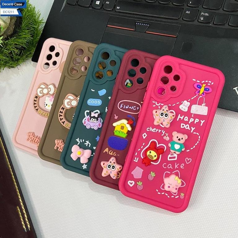 Samsung Galaxy A32 3D Love Heart Silicone Case