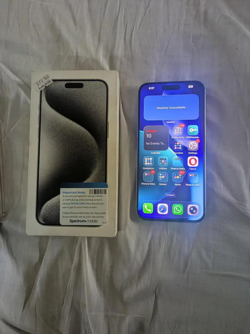 Apple iPhone 15 Pro Max JV Non-PTA – Mint Condition | 84% Battery Health
