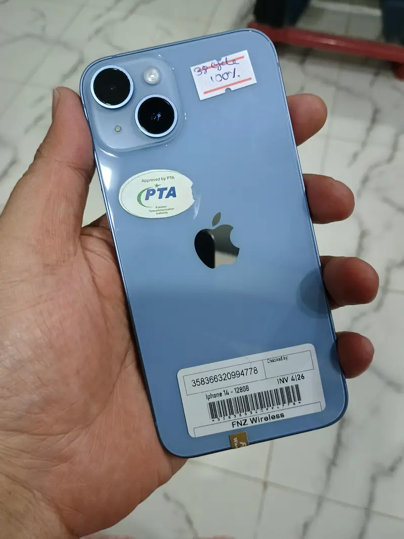 Apple iPhone 14 128GB PTA Approved