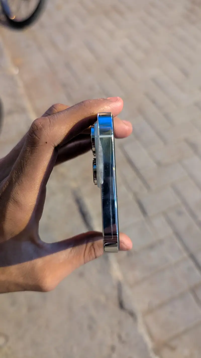 Buy iPhone 14 Pro Max 128GB JV Non-PTA in mint condition with 84% battery health, genuine parts, working Face ID and True Tone in Karachi.