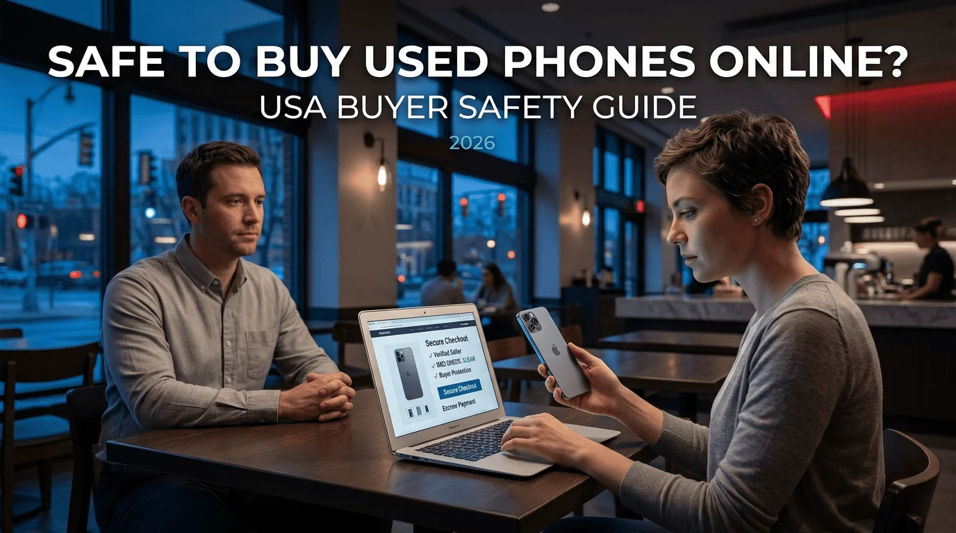 is it safe to buy a used phone online usa