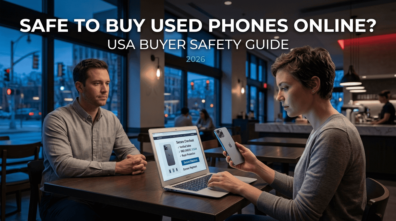 is it safe to buy a used phone online usa